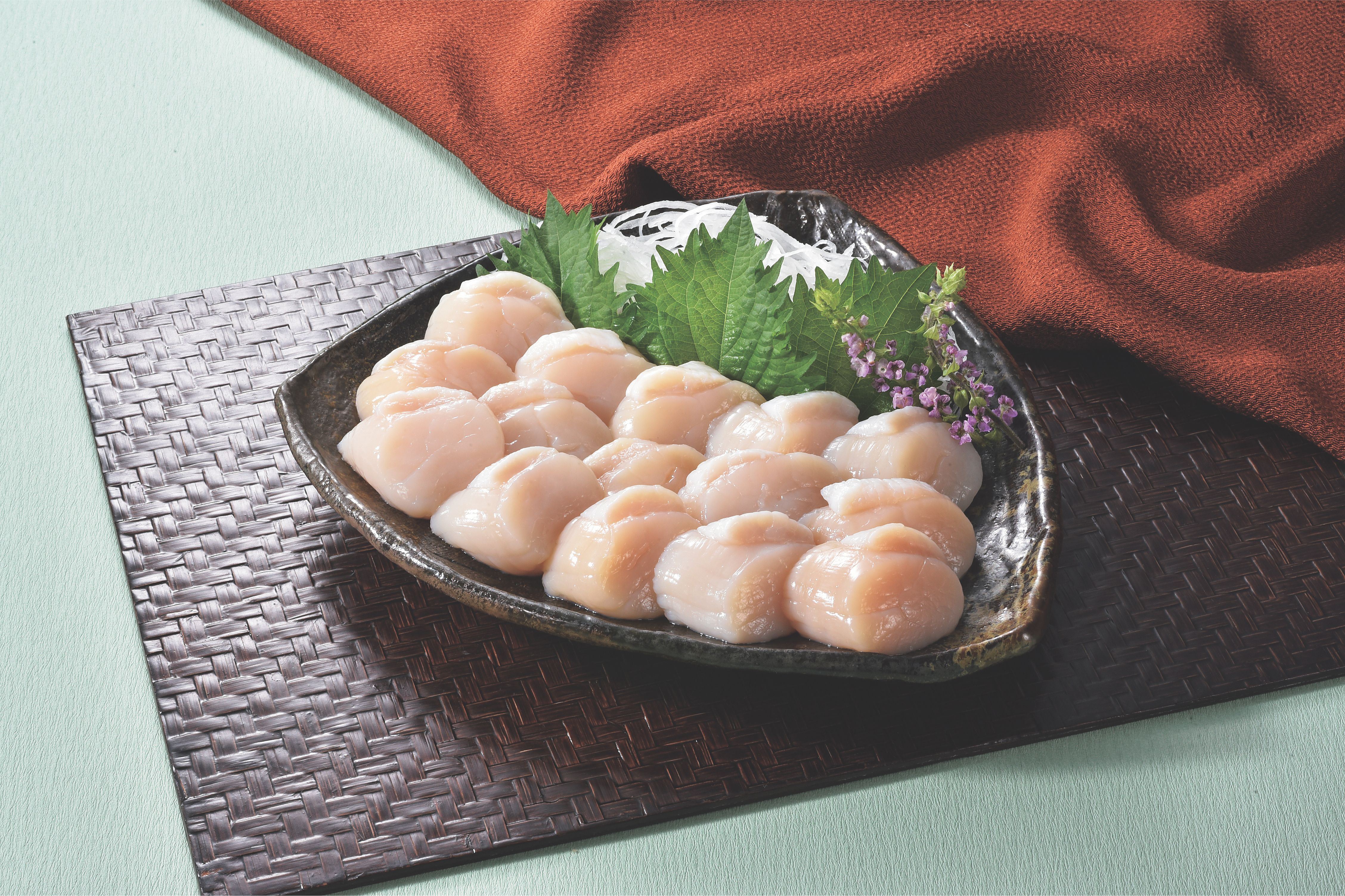 【送料無料】刺身用帆立貝柱500g