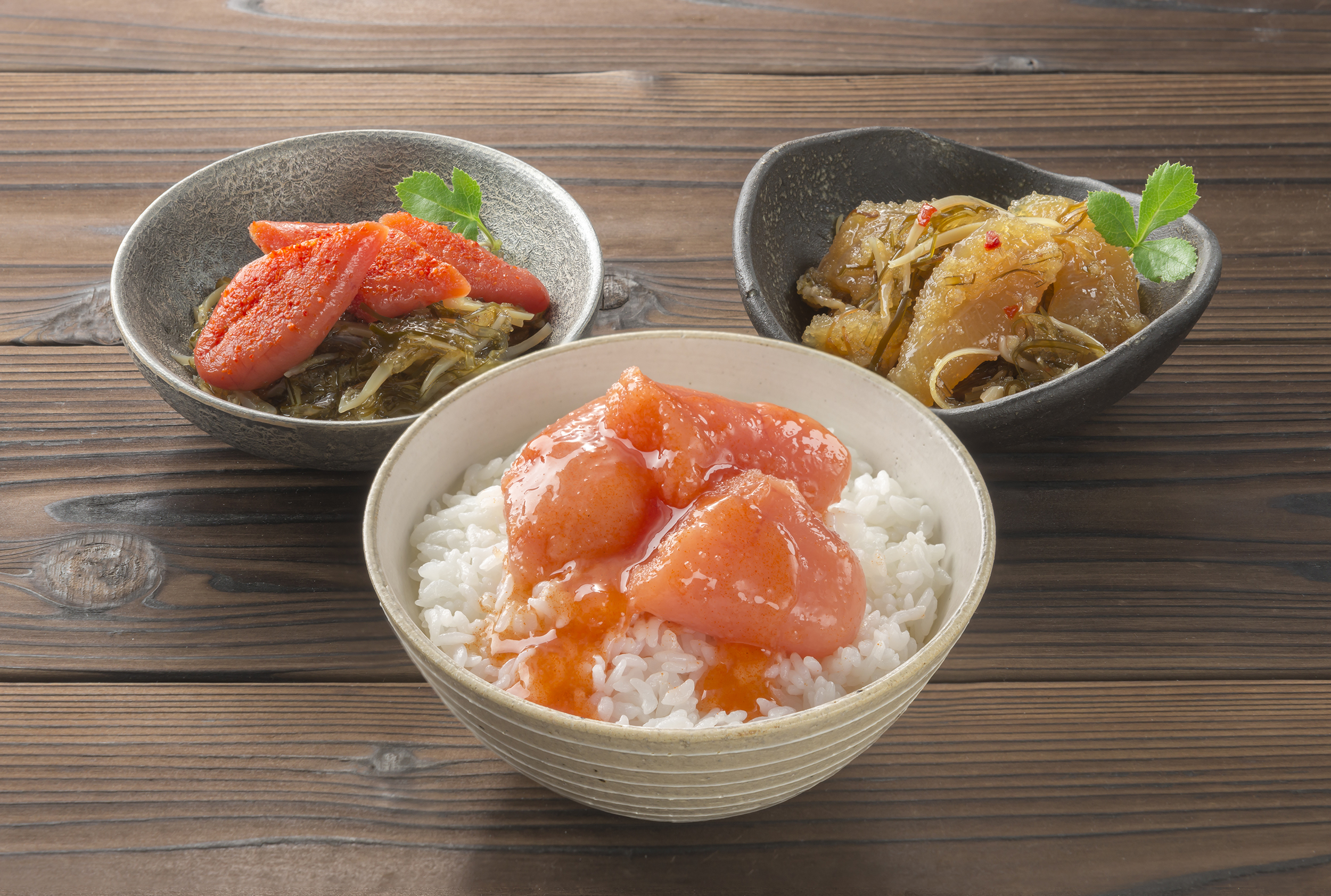 【送料無料】美味いよ！明太子・松前漬けセット
